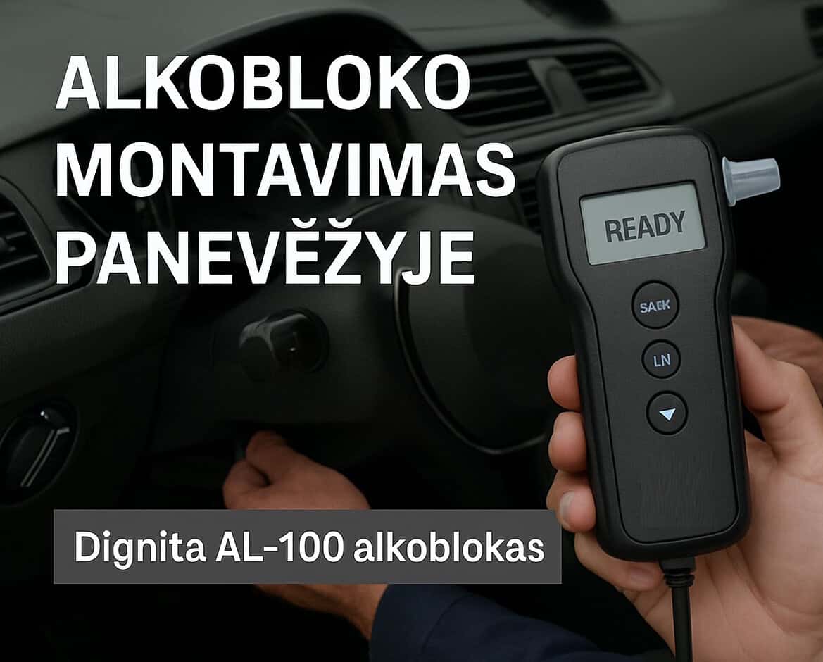 Alkobloko montavimas