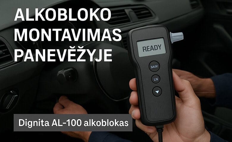 Alkobloko montavimas